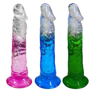 Pênis Realístico Transparente - 7510