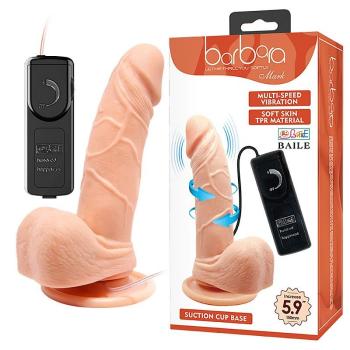 Penis Realistico Rotativo Com Vibração - 5197