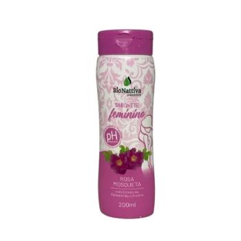Sabonete Feminino Rosa Mosqueta 200ml Bio Nattiva - 3692