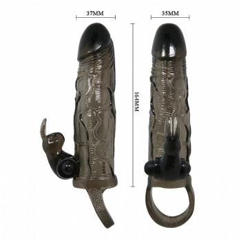 Capa Peniana Com Vibrador Brave Man - 1204