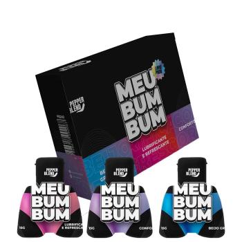 Meu Bum Bum Kit Dessensibilizante Anal Comestível 15g Pepper Blend - PB240