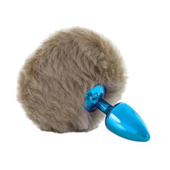 Plug Azul Pompom Claro Hard - HA115