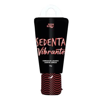 Sedenta Vibrante Vibrador Líquido Comestível 18g Pepper Blend - PB562