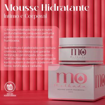 Mousse Hidratante Íntimo e Corporal Mo Molhada 200ml Pepper Blend - PB546