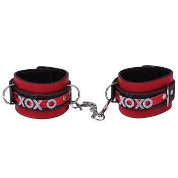 Algema Couro Luxo XOXO com Corrente SI - 8087