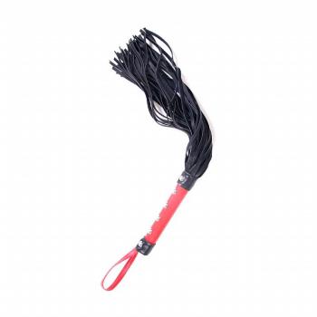 Chibata em Tiras Vermelho e Preto - 8047