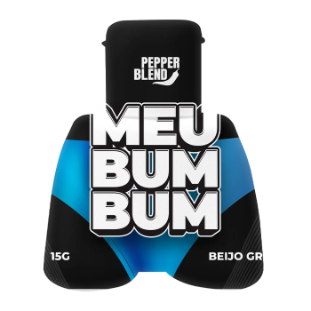 Meu Bum Bum Beijo Grego Gel Anal Comestível 15g Pepper Blend - PB243