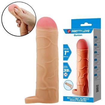 Capa Peniana com Anel para Escroto 16,5x3,8 cm - 8561