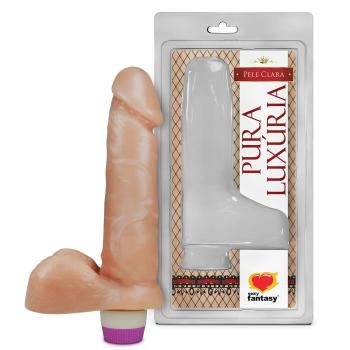 Penis Com Escroto e Vibro 16,0 x 3,2cm Sexy Fantasy - PC026