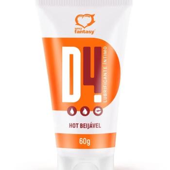 D4 Lubrificante Hot 60g Sexy Fantasy - 4001