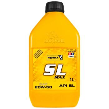 ÓLEO DE MOTORES PROMAX SL MAX 20W50 1L 7896580700903