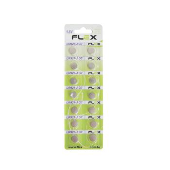 BATERIA BOTAO LFX-LR927 1.5V C/ 2 - FLEXLA 14 PEÇAS FLEXGOLD 7908417102696