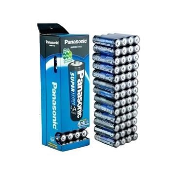 PILHA COMUM AA PEQUENA PANASONIC CAIXA 52PÇS BLISTER 4EM 78960672038804