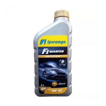 LUBRIFICANTE SINTÉTICO SAE 5W30 API SP F1MASTER IPIRANGA 7891165008788