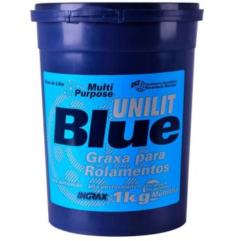 GRAXA AZUL DE LITIO PARA MULTIPLAS APLICAÇÕES INGRAX 1KG 7897170500286