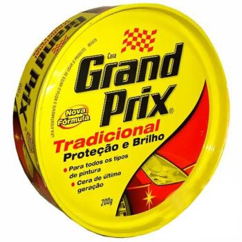 CERA GRAND PRIX TRADICIONAL PROTEÇÃO BRILHO 200G 7894650101018