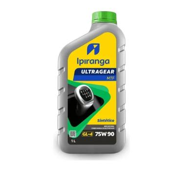 ÓLEO CAIXA MANUAL 75W90 IPIRANGA GL-4 ULTRAGEAR MTF 1L 7891165011467