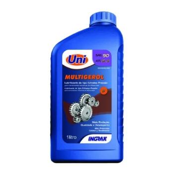 FLUÍDO CAIXA MANUAL SAE 90 GL-5 INGRAX EXTREMA PRESSÃO 1L 7897170501894