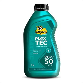 ÓLEO DE MOTOR MULTIVISCOSO SL 20W50 PROMAX BARDAHL 1L 7896580703058