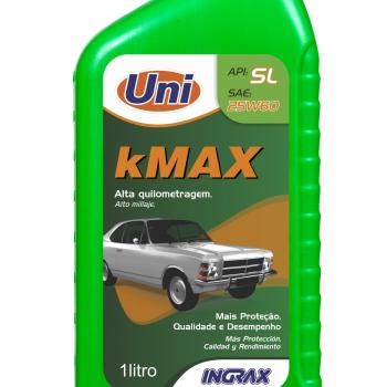 ÓLEO LUBRIFICANTE AUTOMOTIVO UNI KMAX 20W60 SL 1L 7897170505564