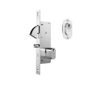 FECHADURA PORTA DE CORRER 940 INOX GORJE-STAM 7893858350402