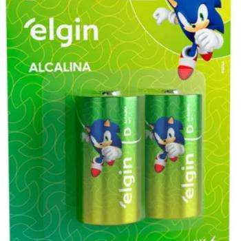 PILHA ALCALINA D C/2 - ELGIN 7897013534232