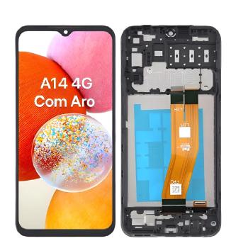 FRONTAL SAMSUNG A14 4G (SM-A145) COM ARO CHINA