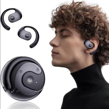 Fone de ouvido Sem fio Bluetooth Suporte Orelha Pendurada Anti-queda TWS Ergonômico