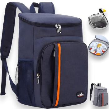 Mochila Térmica Impermeável Grande Capacidade Cooler Portátil Piquenique Quente Frio 23L