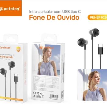 Fone de ouvido tpc Ep102c - Peining