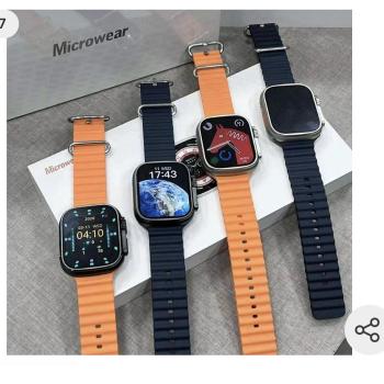 Smartwatch 2023 W68+ Ultra Series 8 Nfc Tela 2,02 Lancamento Novo