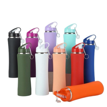 Garrafa térmica 350ML bico e chaveiro NO-1780