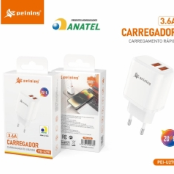 Fonte 2 USB 3,4A - Peining