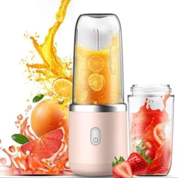 Espremedor Elétrico Mini Liquidificador 300MLPortátil 6 Lâminas
