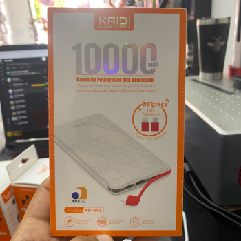 Carregador portátil 10000mAh kaidi - KD-951