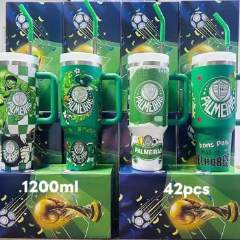 Copo Térmico 1200ml Aço Inox Presente—PALMEIRAS