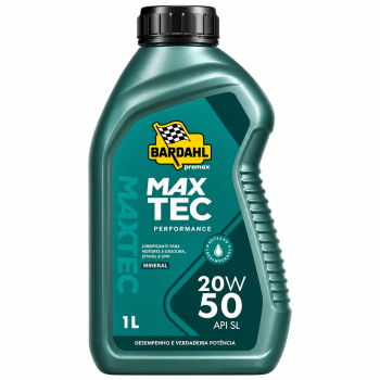 OLEO MOTOR 20W50 MINERAL 1L BARDAHL