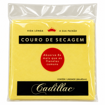 COURO DE SECAGEM SINTETICA 66X40 - CADILLAC