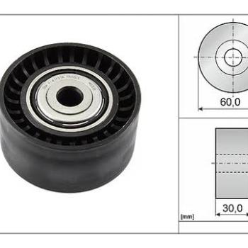 POLIA APOIO ALTERNADOR MASTER  2.3 L 16V 13/...