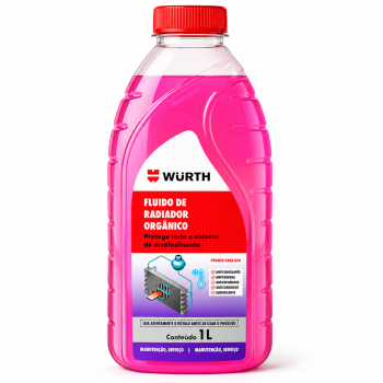 ADITIVO RADIADOR ORGANICO ROSA 1L WURTH