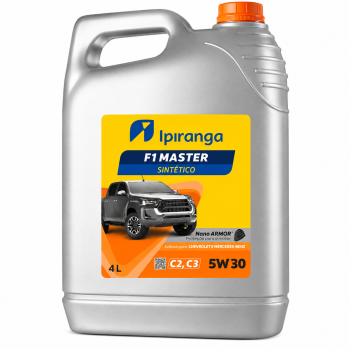 OLEO MOTOR 5W30 C2C3 DIESEL F1 IPIRANGA 4L