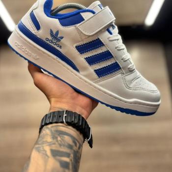 ADIDAS FORUM LOW BRANCO/AZUL
