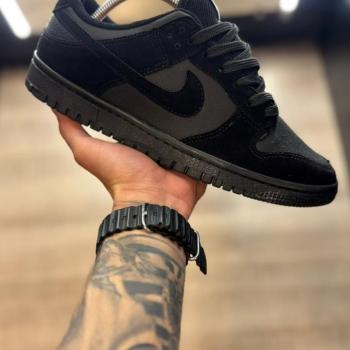 NIKE DUNK LOW PRO PRETO/PRETO/NELORY