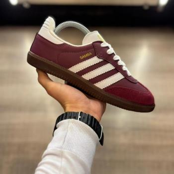 ADIDAS SAMBA BRANCO/BORDO
