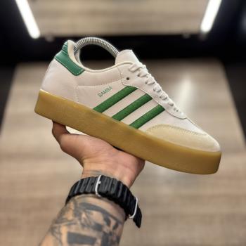 ADIDAS SAMBA BCO/VERDE