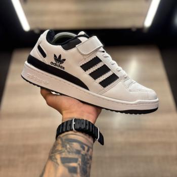 ADIDAS FORUM LOW BRANCO/PTO