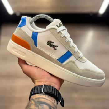 LACOSTE POLAROID BRANCO/AZUL