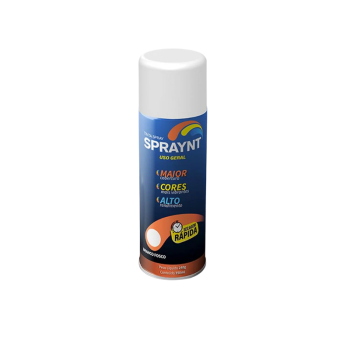 TINTA SPRAY BRANCO FOSCO 350ML SPRAYNT