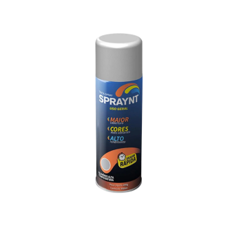 TINTA SPRAY ALUMINIO ALTA TEMPERATURA 350ML SPRAYNT
