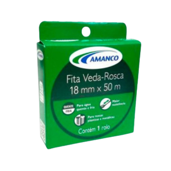 FITA VEDA ROSCA 18MM X 10M AMANCO